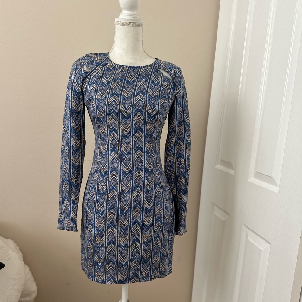 Bec & Bridge Silk Cutout Dress. Sold on revolve. Size 4
